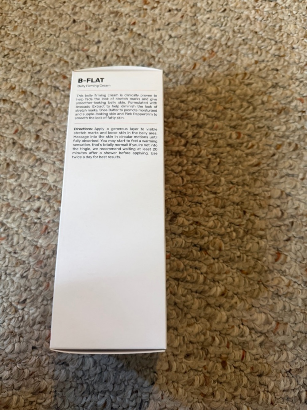 NIB-FLAT Belly Firming Cream by MAELYS - Picture 4 of 6